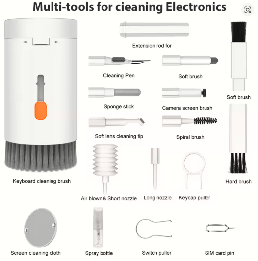20-in-1 Professional Laptop & Electronics Cleaning Kit – Complete Care for Your Devices