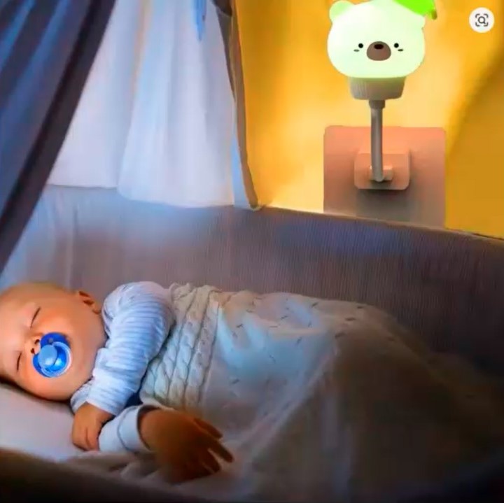 Cute Cartoon USB Night Light – LED Bear, Chick & Kitten Lamp with Remote Control for Kids’ Bedroom & Nursery