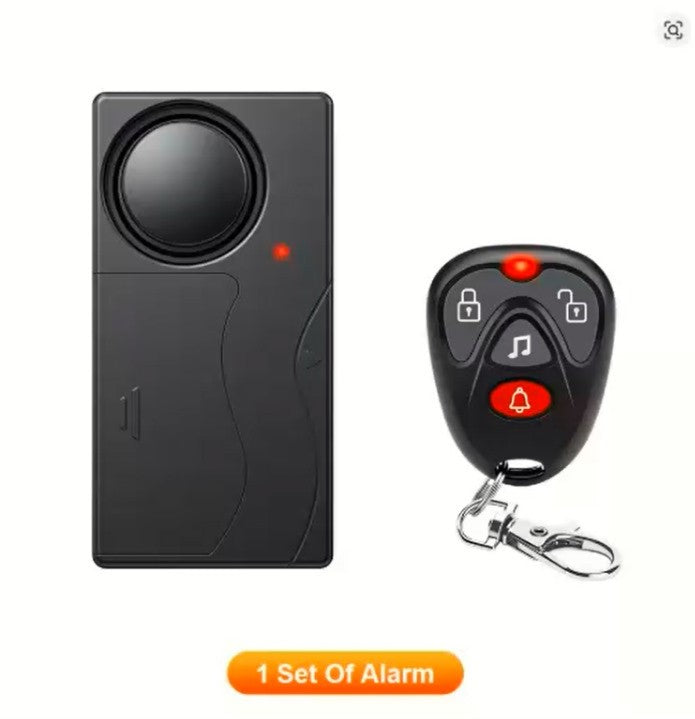 Awapow Wireless Anti-Theft Alarm – 110dB Vibration Sensor with Remote Control for Home, Bike, Car & Motorcycle Security