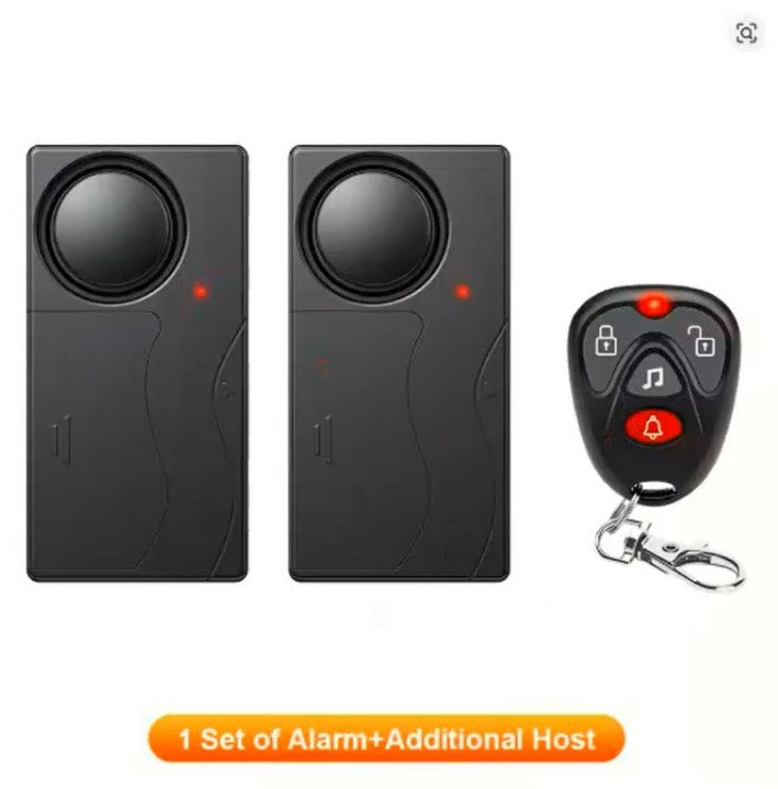 Awapow Wireless Anti-Theft Alarm – 110dB Vibration Sensor with Remote Control for Home, Bike, Car & Motorcycle Security