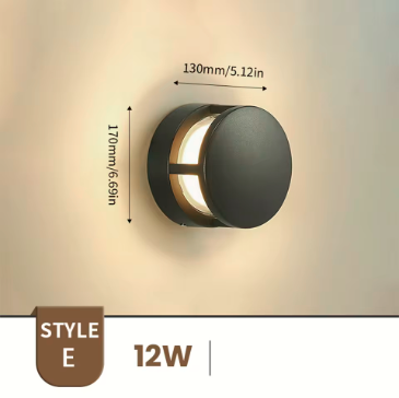 LED Outdoor Wall Light – IP66 Waterproof Motion Sensor Lamp for Porch, Balcony, Garden & Patio