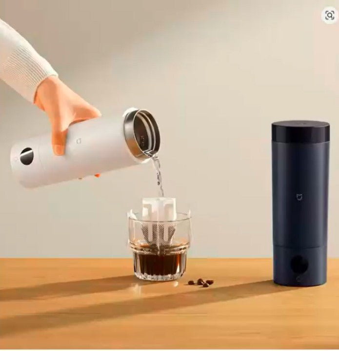 Xiaomi Mijia Portable Electric Heating Cup – 316 Stainless Steel Smart Thermos for Students & Travel
