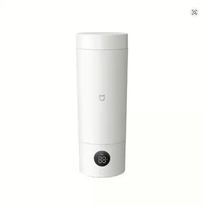 Xiaomi Mijia Portable Electric Heating Cup – 316 Stainless Steel Smart Thermos for Students & Travel