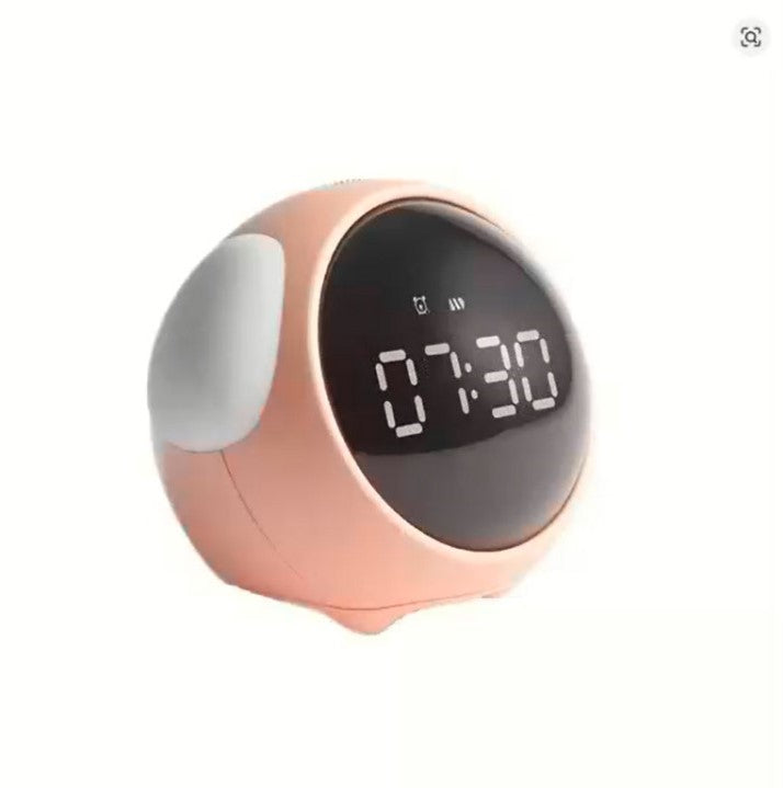 All-in-One Intelligent Night Light & Alarm Clock for Kids – Designed for Healthy Sleep & Bright Mornings