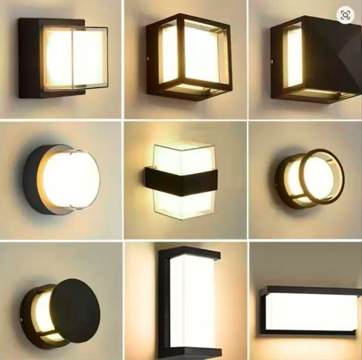 LED Outdoor Wall Light – IP66 Waterproof Motion Sensor Lamp for Porch, Balcony, Garden & Patio