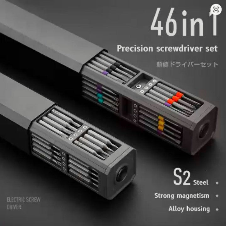 Precision Magnetic Screwdriver Kit – 30/40/44-in-1 Professional Repair Tool Set for Phones, Laptops & Smart Devices