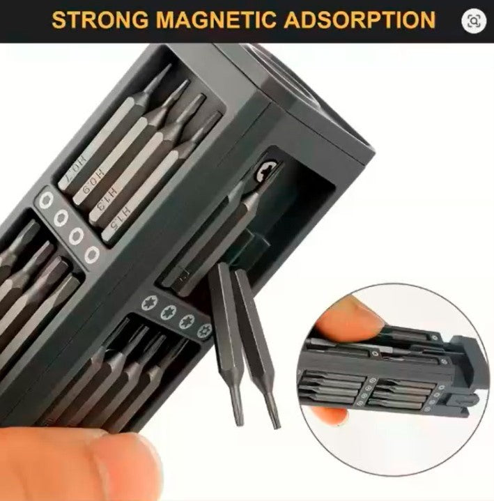 Precision Magnetic Screwdriver Kit – 30/40/44-in-1 Professional Repair Tool Set for Phones, Laptops & Smart Devices