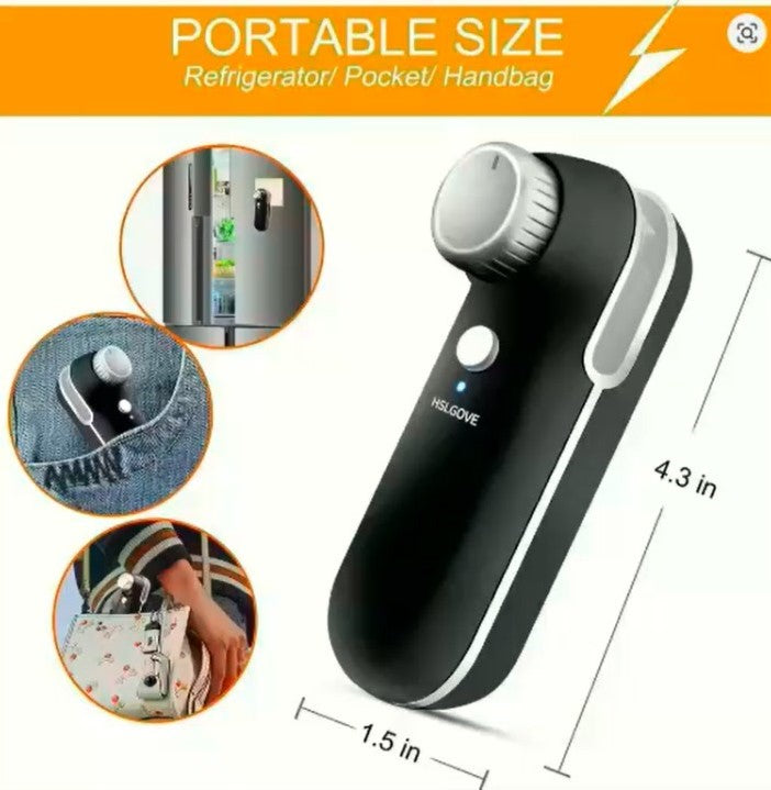 Rechargeable 2-in-1 Mini Heat Sealer – USB Portable Snack Saver & Bag Resealer for Freshness Anytime